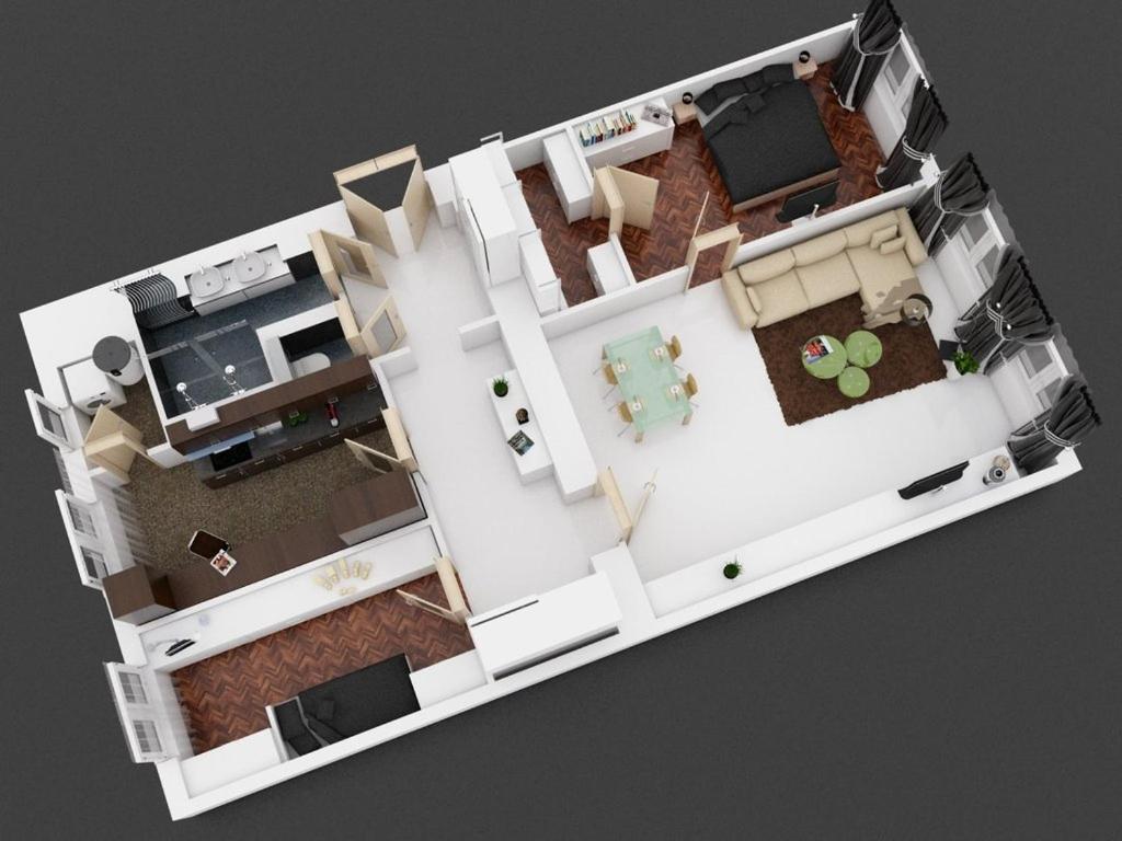 Stylish Apartment 5 Minutes Walk From City Center Prag Exterior foto